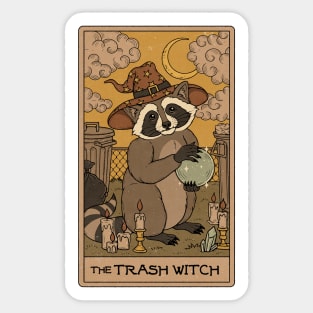 The Trash Witch Sticker